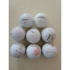 Titleist Pro V1 Golf Balls pre-owned (lot of 8)